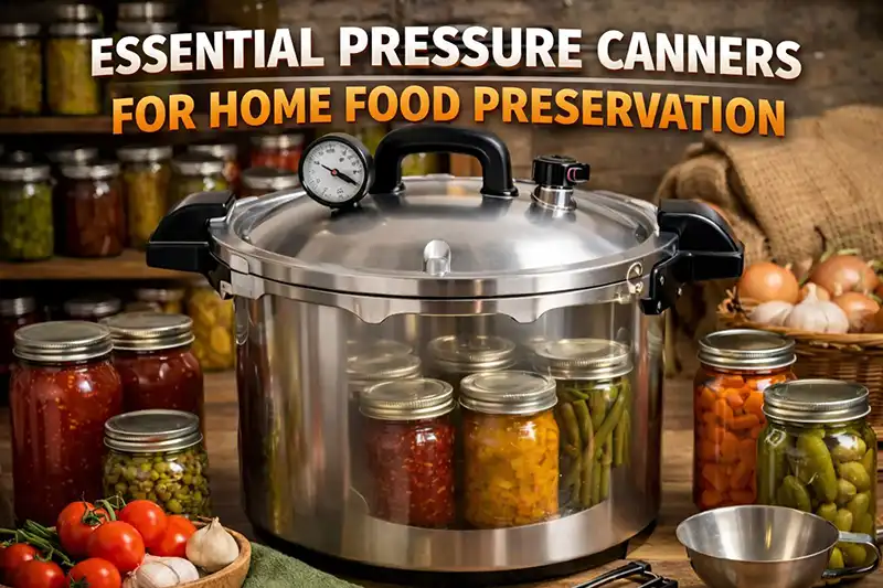 Essential Pressure Canners for Home Food Preservation