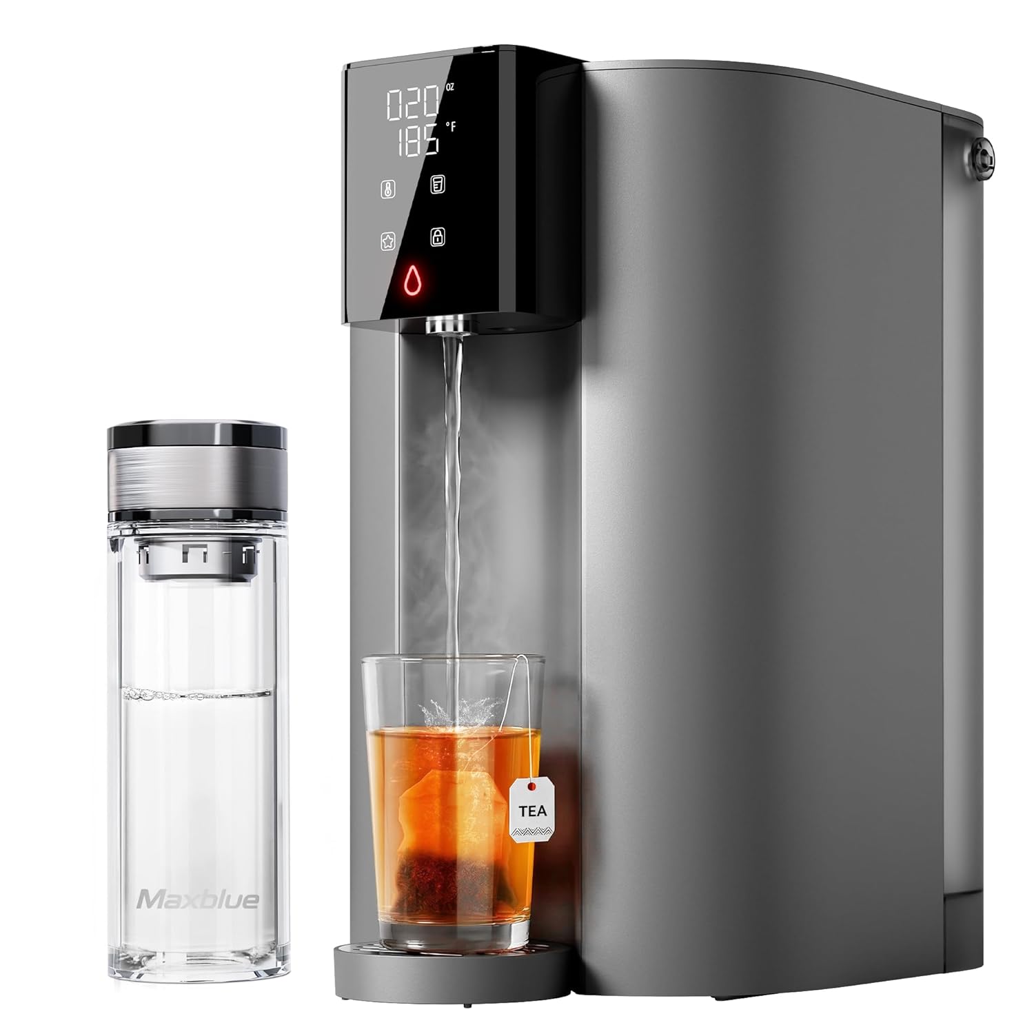 Waterdrop C1H countertop reverse osmosis system with instant hot water