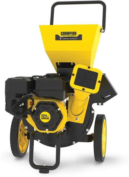 Champion Power Equipment three-inch portable gas chipper shredder